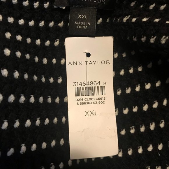 NEW Ann Taylor Striped Square Neck Sweater Dress - Picture 10 of 12